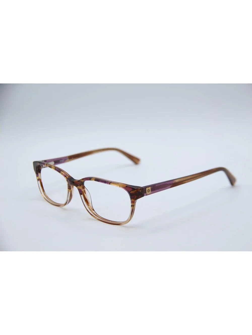 Anne Klein Ak7071 505 Plum Animal Brown Authentic Eyeglasses 52-16